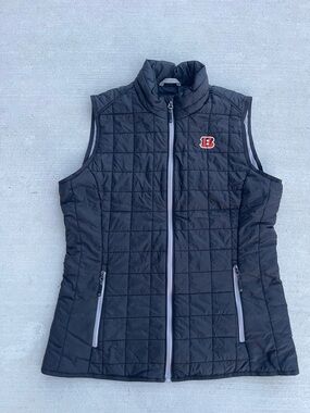 Cutter & Buck Women’s Rainier PrimaLoft Insulated Puffer Vest Cincinnati Bengals
